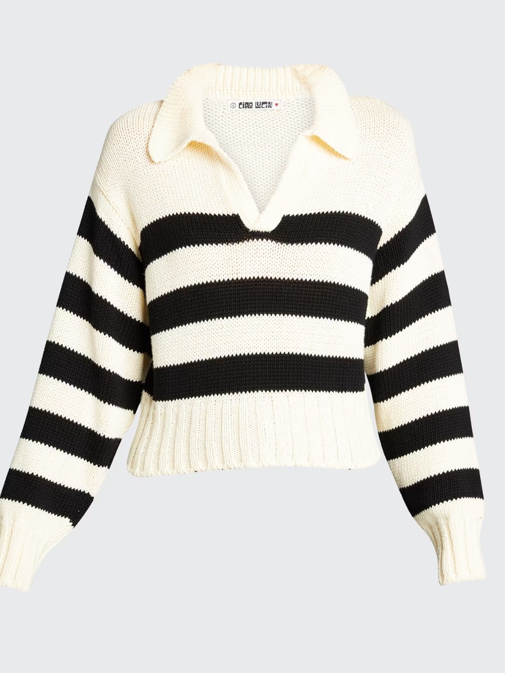 Ciao Lucia Venezia Striped Pullover Sweater